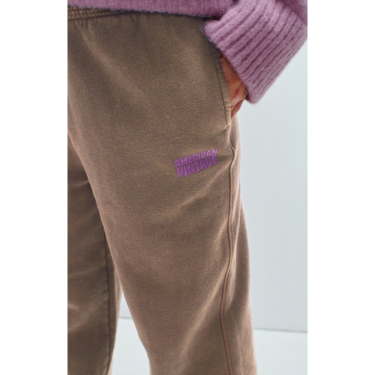 Pantalon de jogging, PLIZZY chataigne, AMERICAN VINTAGE