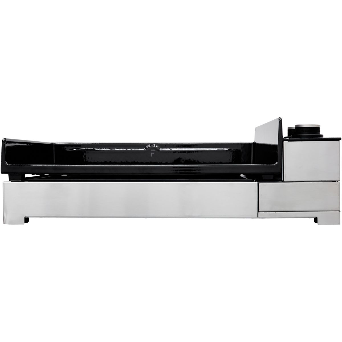 Plancha gaz Premium 60 Inox 2brûleurs à poser, 58.5x40.5 cm gris, FORGE ADOUR