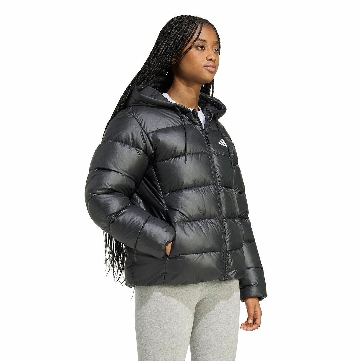 Blusão acolchoado, com capuz, Essentials 90006527, ADIDAS SPORTSWEAR