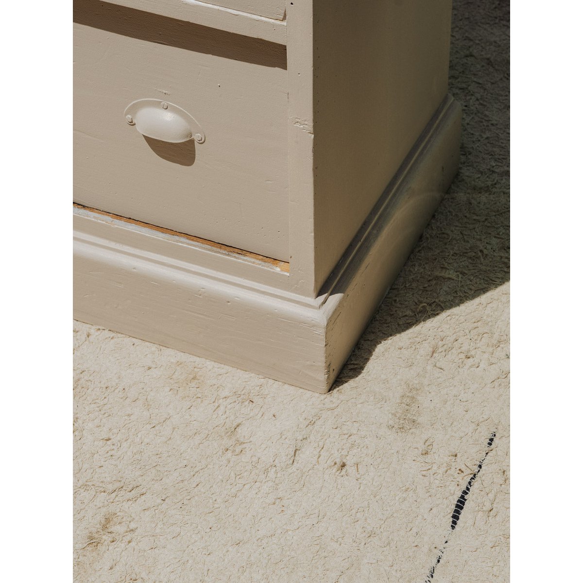 Meuble de métier à 20 casiers en bois Fernand N°351 - Bon état rose, DEBONGOUT