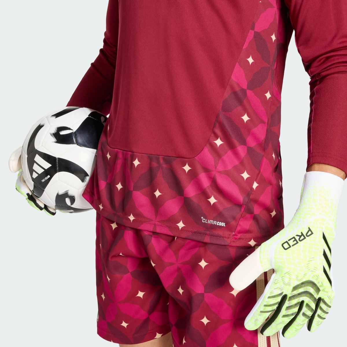 Maillot Manches Longues Gardien De But Domicile Italie 26 Maillot Manches Longues Gardien De But Domicile Italie 26 team coll burgundy 2, adidas Performance