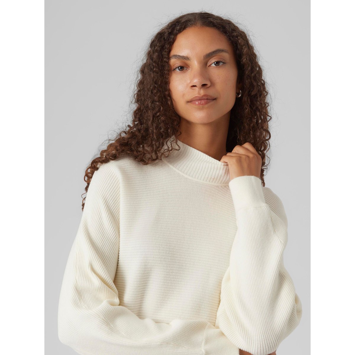 Pull En Maille birch, VERO MODA