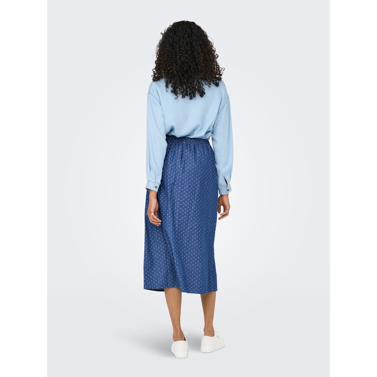 Jupe medium blue denim, ONLY