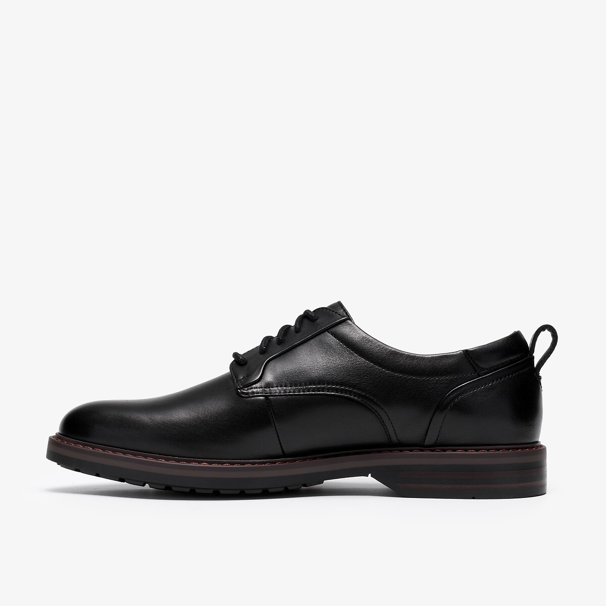Aldwin2 Derby leather brogues black, CLARKS