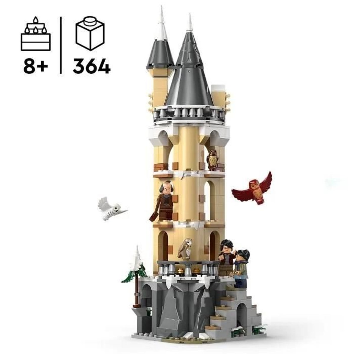 LEGO Harry Potter - La volière magique du château de Poudlard - 76430 multicolore, LEGO