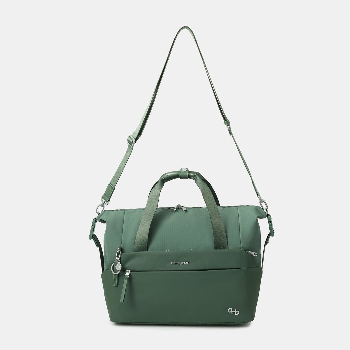 Sac de voyage compact avec protection RFID duck green, HEDGREN