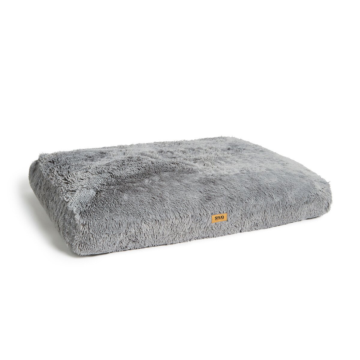 Furry Friends Super Fluffy Recycled Pet Bed grey, SNUG