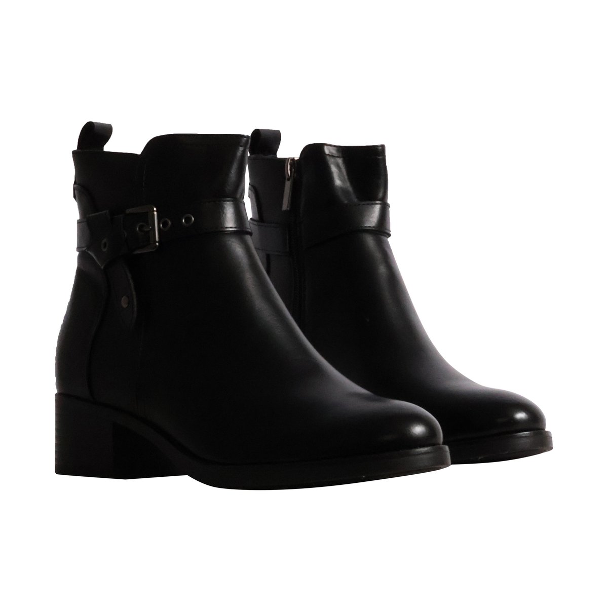 Bottines à Zip noir, ENZA NUCCI