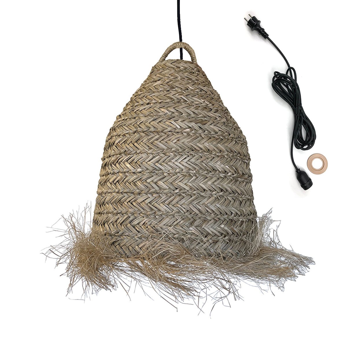 Suspension secteur ANAFI OUTDOOR CABLE beige, LUMISKY