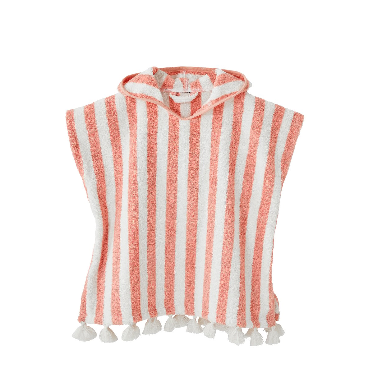 Poncho de bain rose, VERTBAUDET