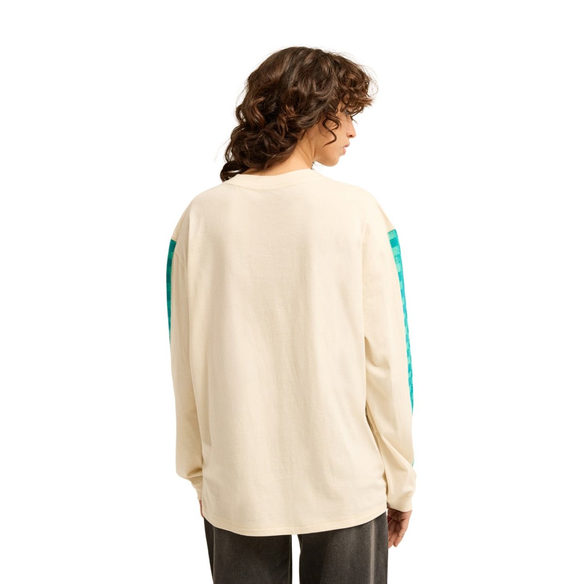 T shirt manches longues ON VACAY blanc white cap, BILLABONG