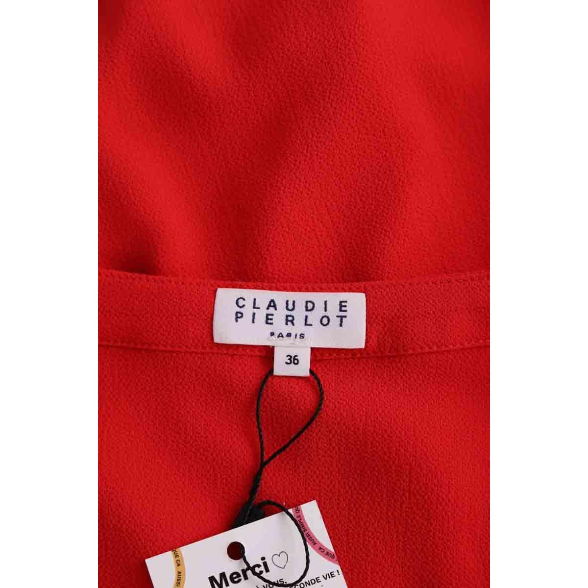 Blouse - Très Bon État rouge, CLAUDIE PIERLOT