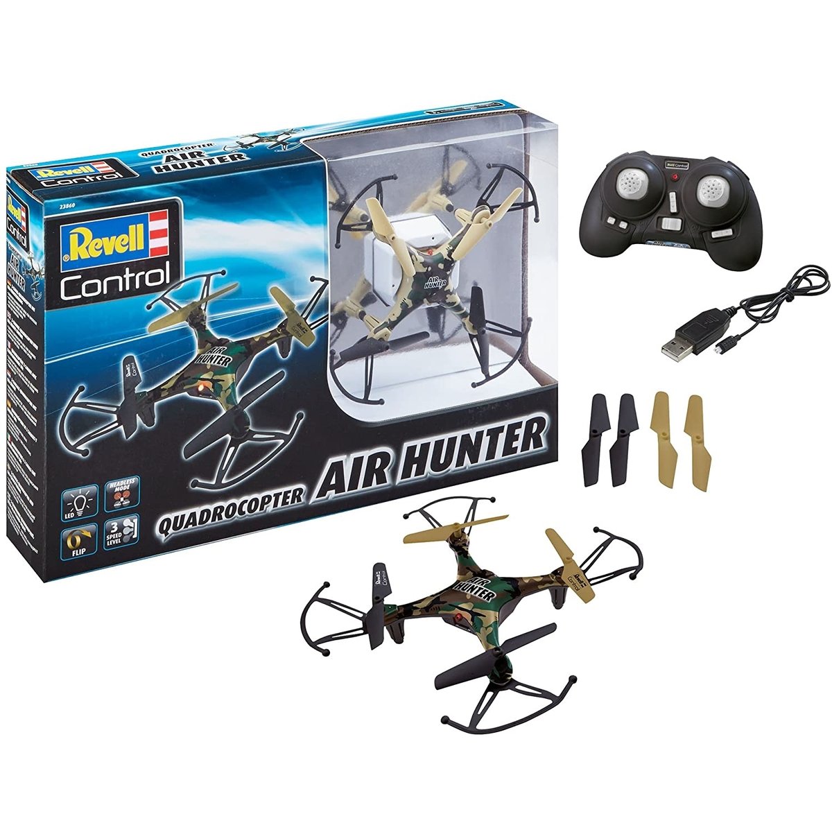 Quadcopter Air Hunter multicolore, REVELL