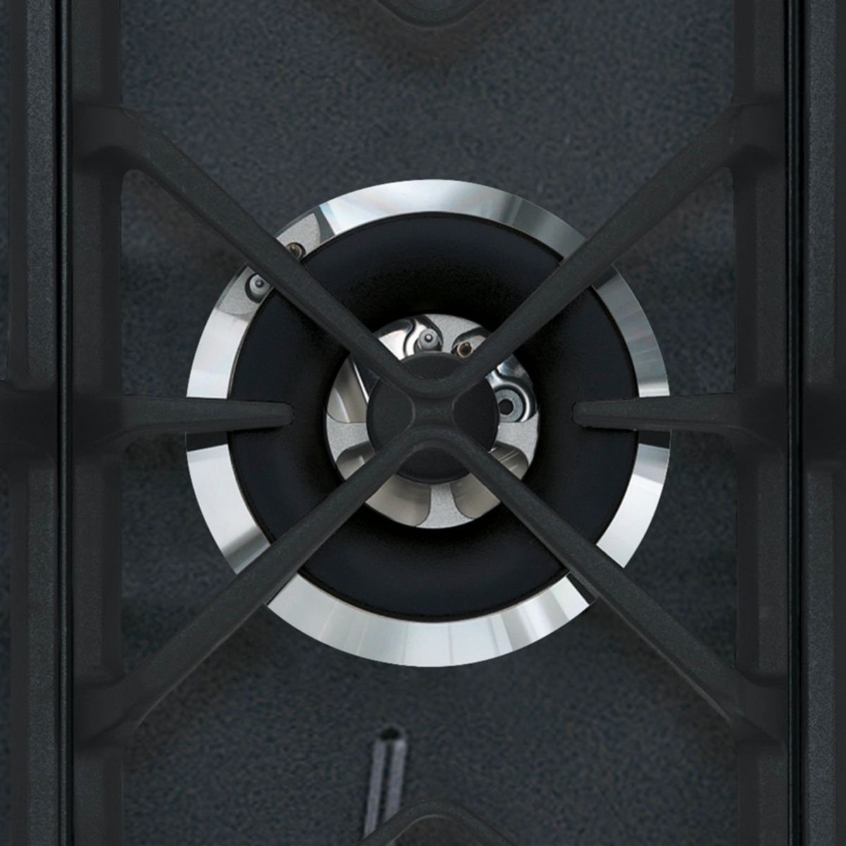 Table Gaz Srv876aogh noir, SMEG