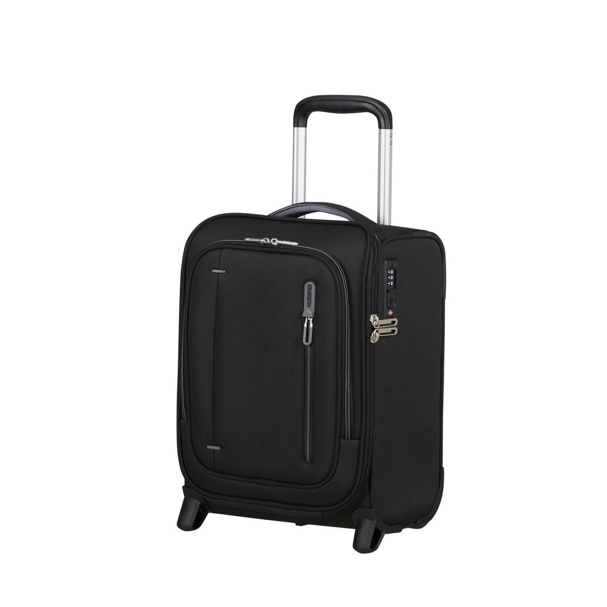 Cloudrider valise 2 roues taille S jet black, AMERICAN TOURISTER