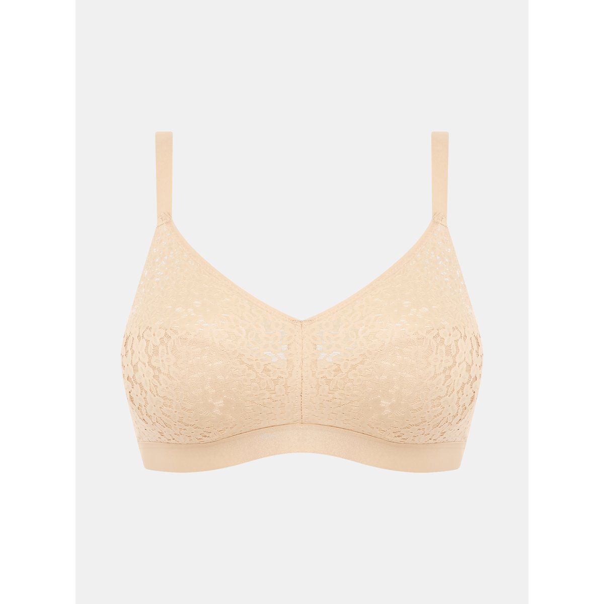 Soutien-gorge sans armature Norah chic beige doré, CHANTELLE