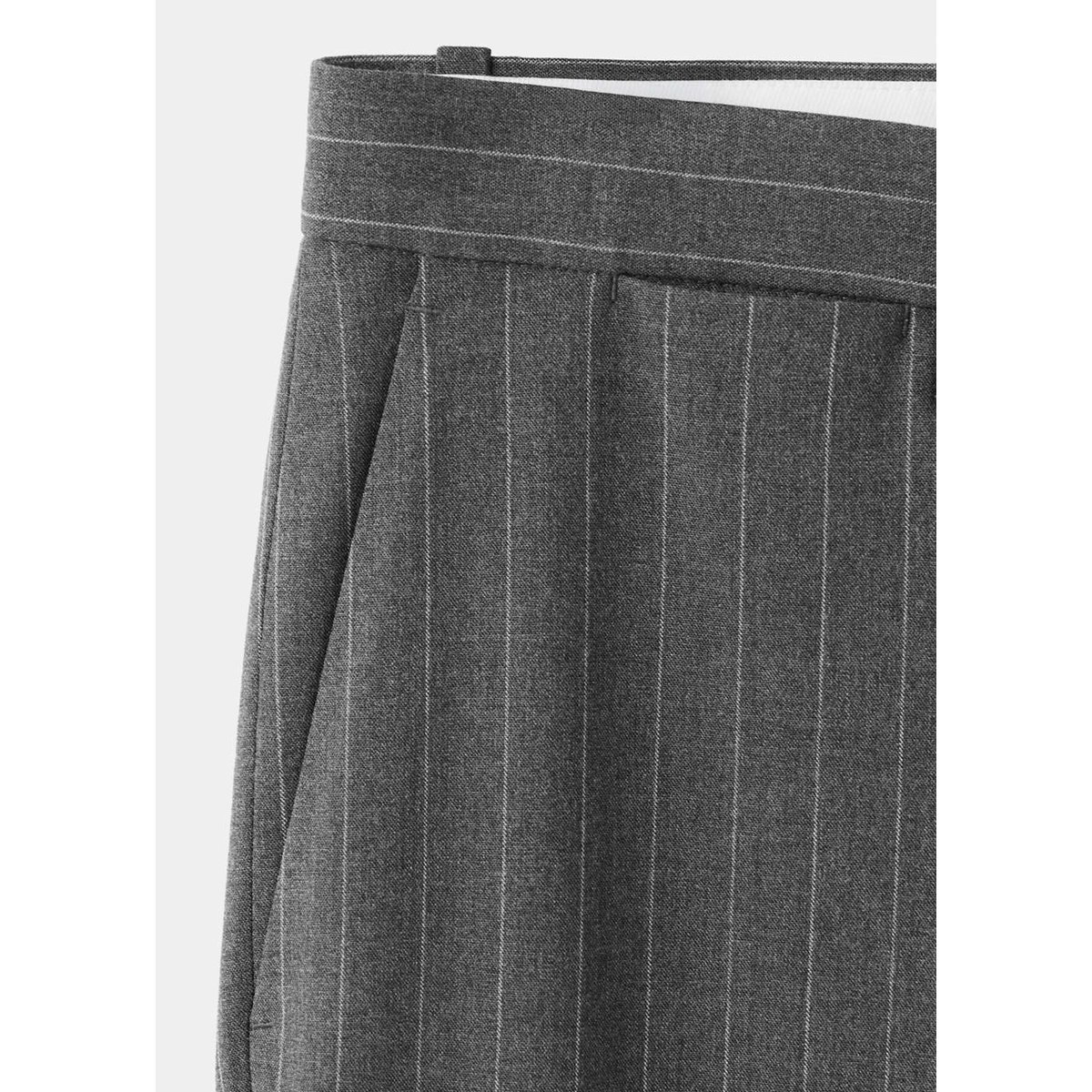 Pantalon costume Monaco slim-fit gris, MANGO MAN