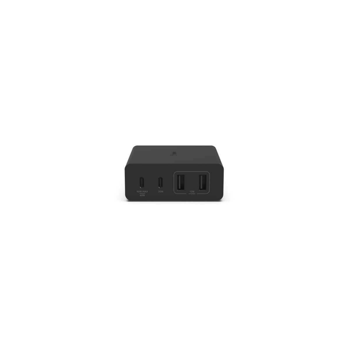 Chargeur ordinateur portable 4 ports 2 USB-C 2 USB-A 108W Noir couleur unique, BELKIN