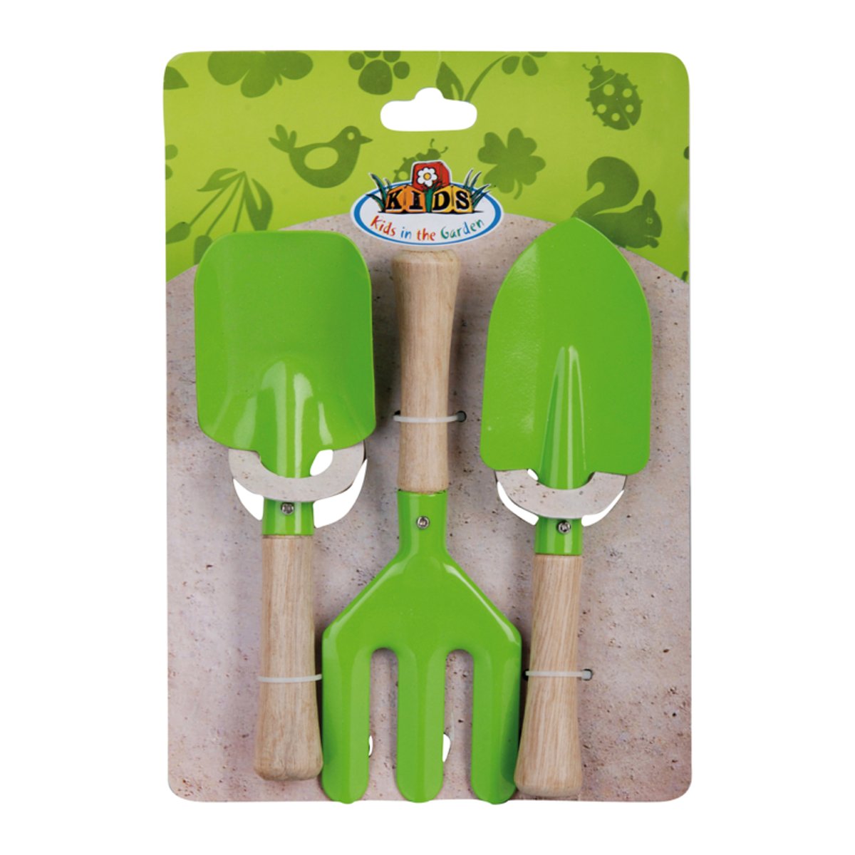 Kit 7 outils Jardinier Enfants couleur unique, ESSCHERT DESIGN