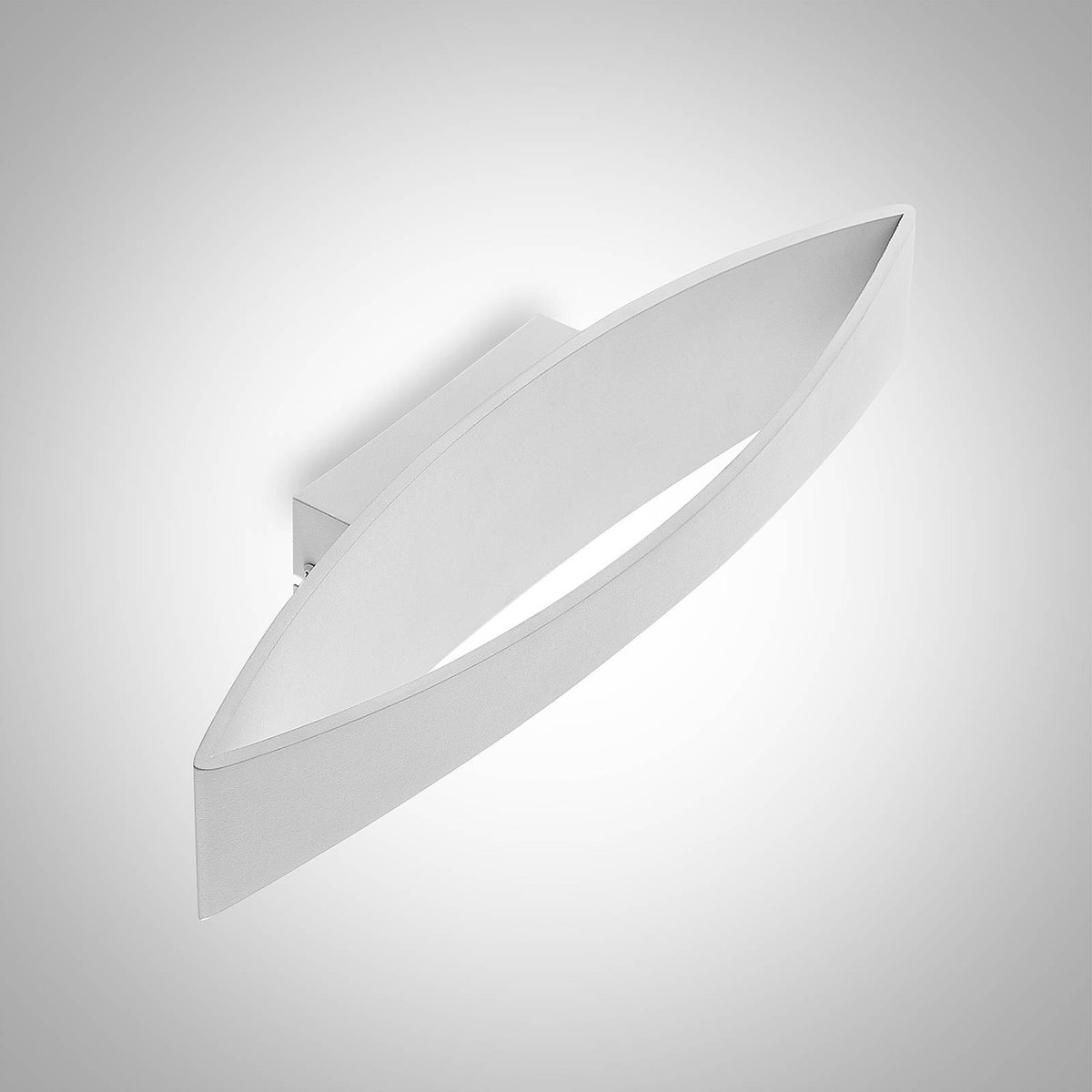 Applique en aluminium moderneLED, Jelle blanc, ARCCHIO
