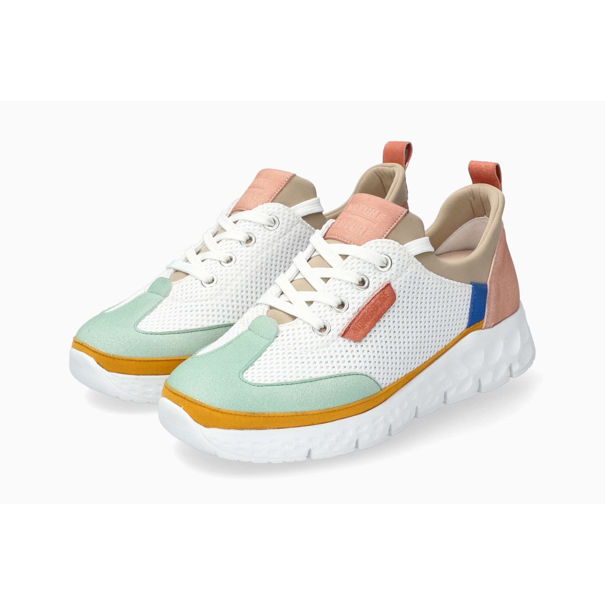Baskets en cuir WING POP blanc .p51, MEPHISTO