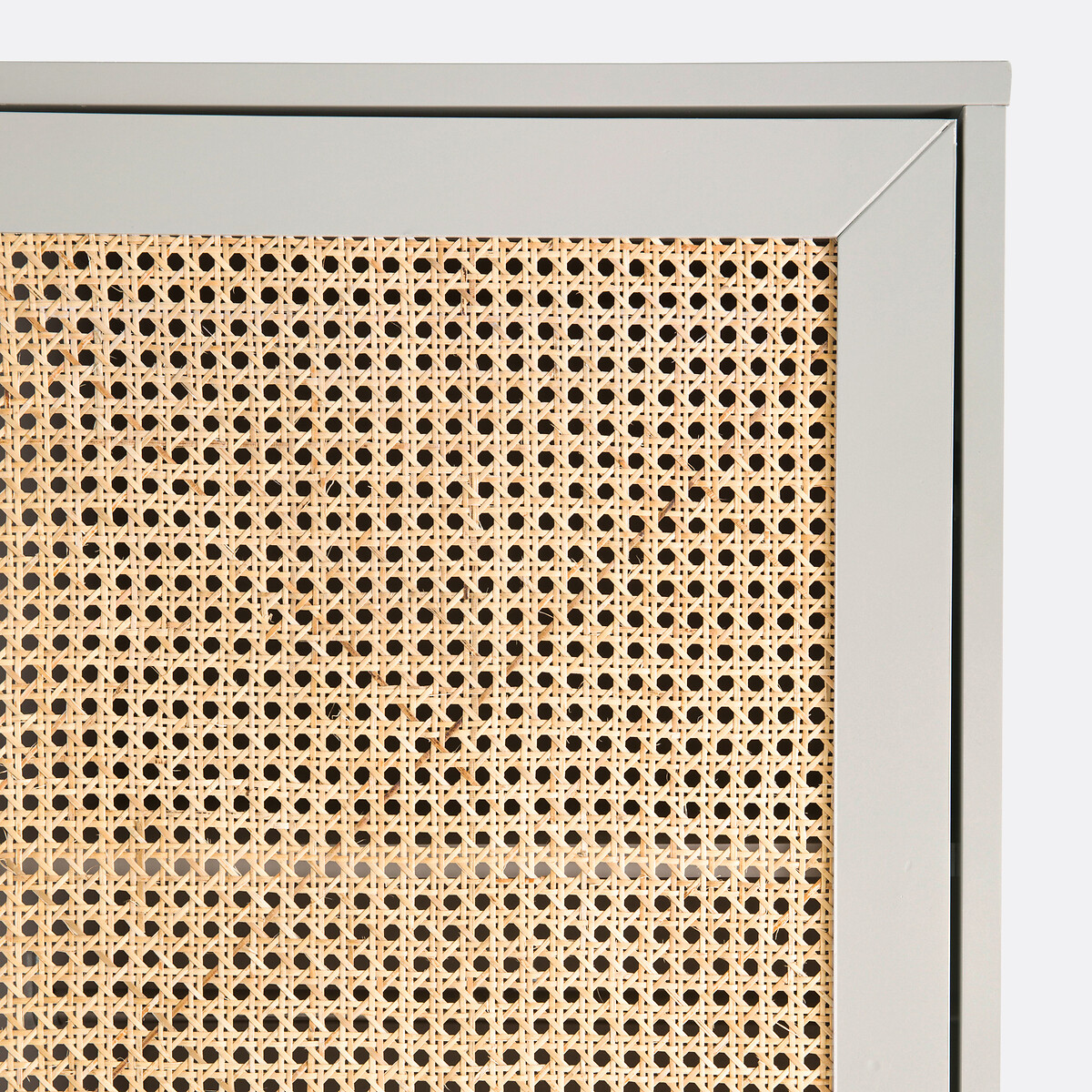 Armoire 2 portes, Paola gris/naturel, LA REDOUTE INTERIEURS