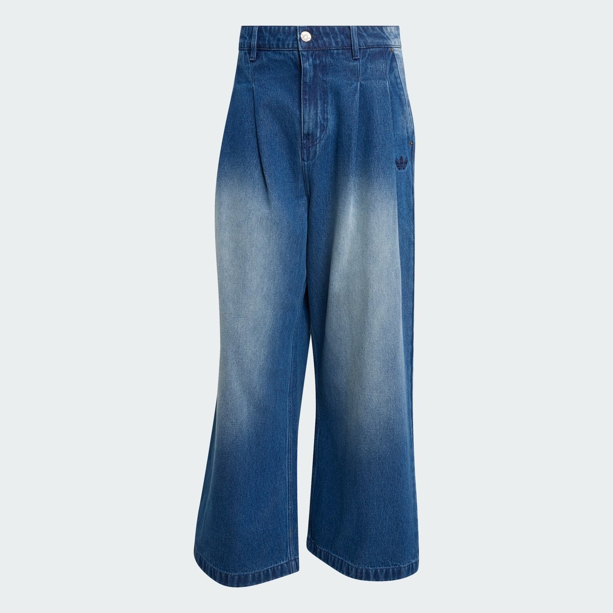 Jean Taille Mi-Haute Wide Leg Jean Taille Mi-Haute Wide Leg denim, adidas Originals