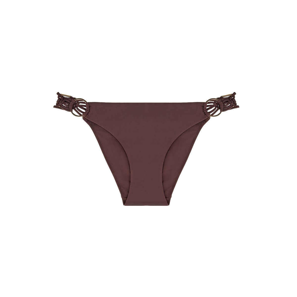 Bas de maillot de bain Culotte taille basse Gipsy Muse marron, AUBADE