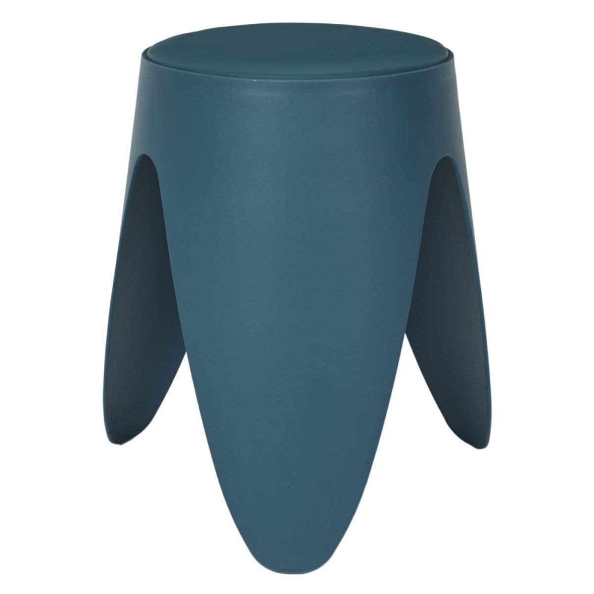 Tabouret Eve Bleu Canard bleu canard, DECORATIE