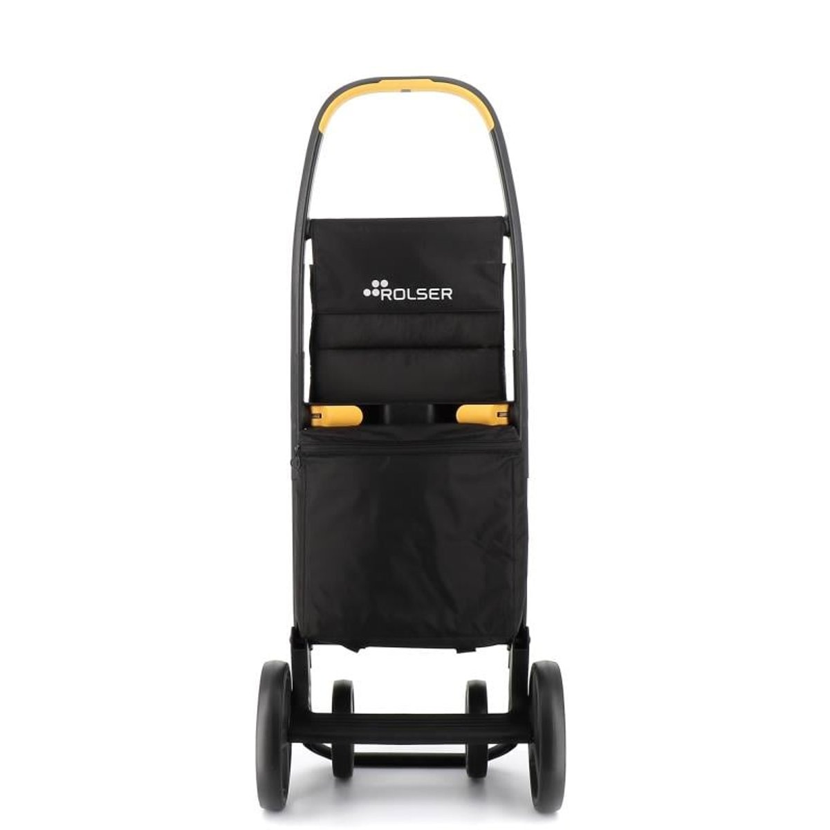Chariot de course pliable 4 roues 8 PLUS ECOPEP noir, ROLSER