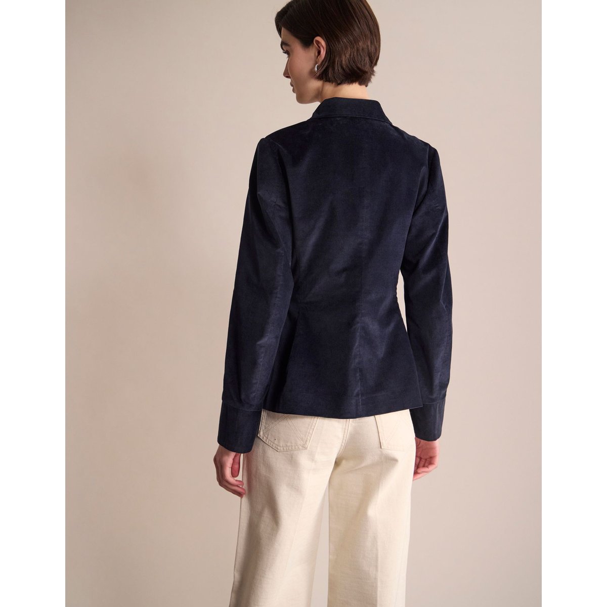 Veste Georges bleu marine, INES DE LA FRESSANGE PARIS