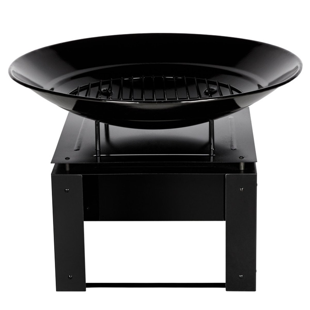 Brasero de cuisson + range bûches noir, noir, noir, SOMAGIC