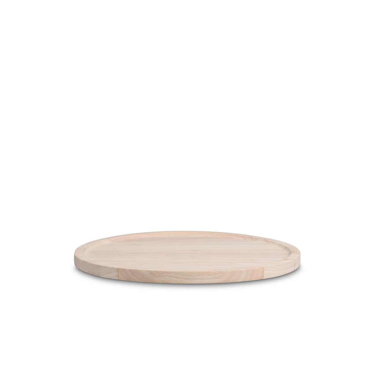 Planche de service ronde RURAL marron, SP COLLECTION