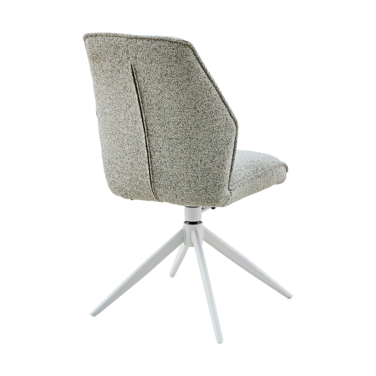 Chaise pivotante en tissu (lot de 2) CORTINA greige, PIER IMPORT