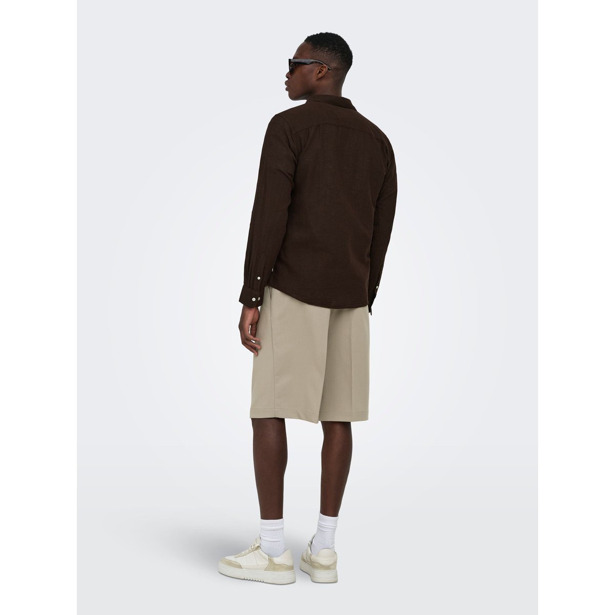 Chemise coffee bean 1, ONLY & SONS