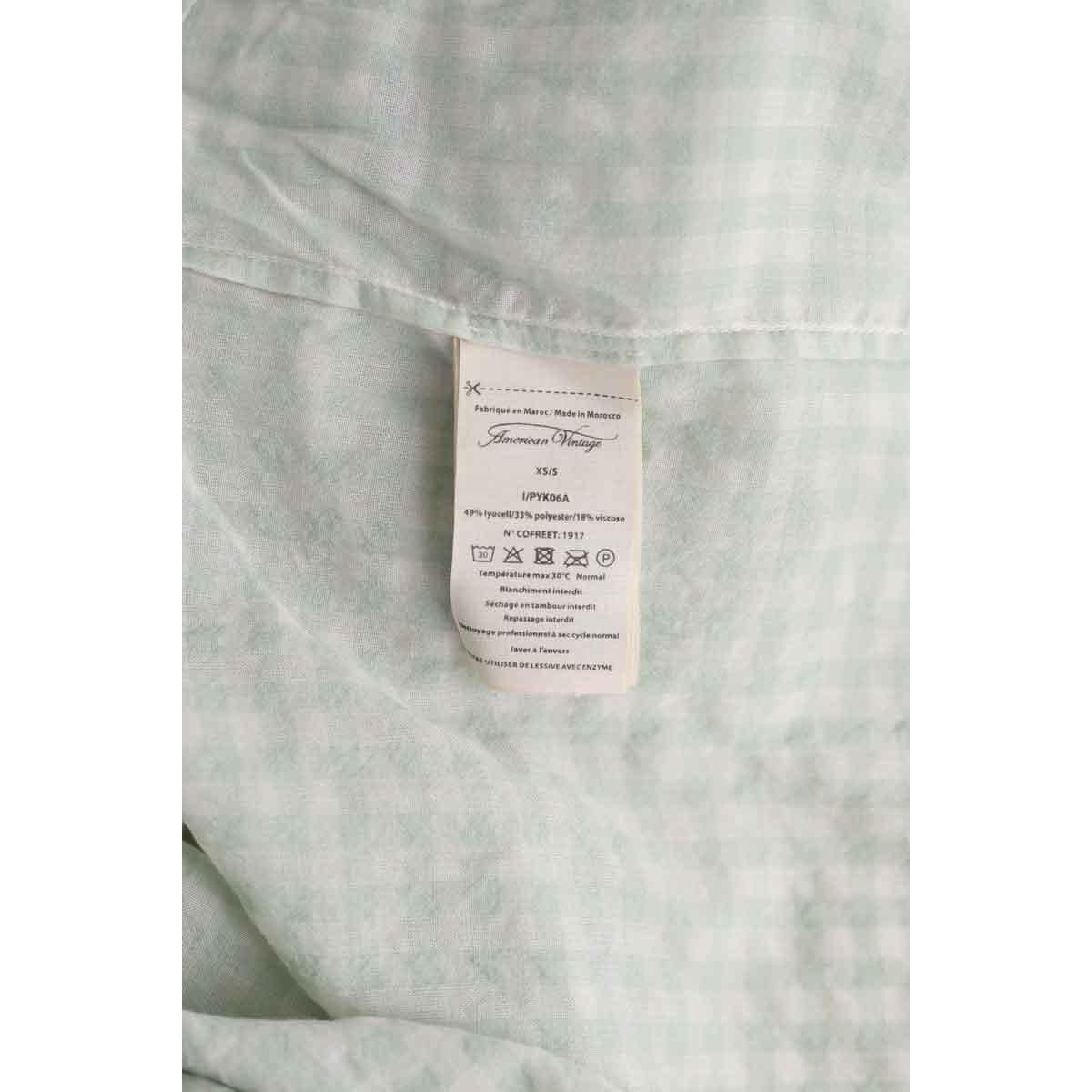 Chemise - Très Bon État vert, AMERICAN VINTAGE