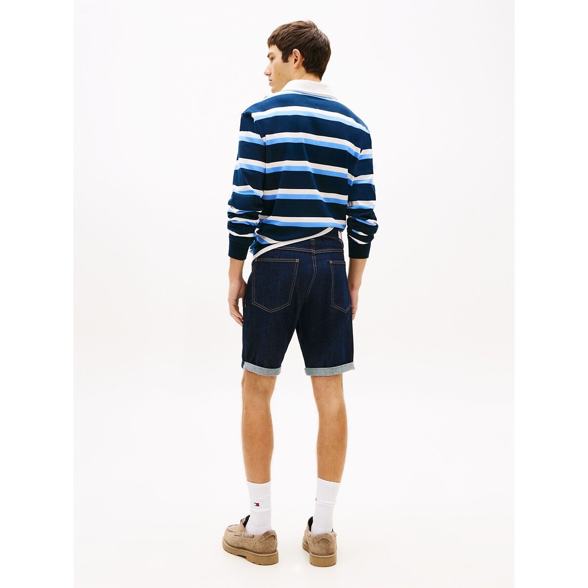 Pantaloncini Ronnie Stonewash denim scuro, TOMMY JEANS