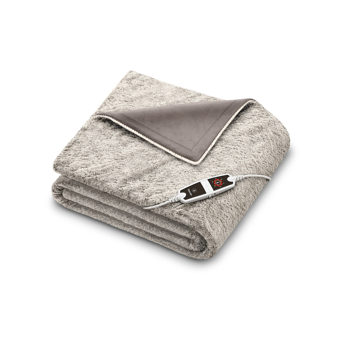 Couverture chauffante polaire HD 150 Nordic beige, BEURER