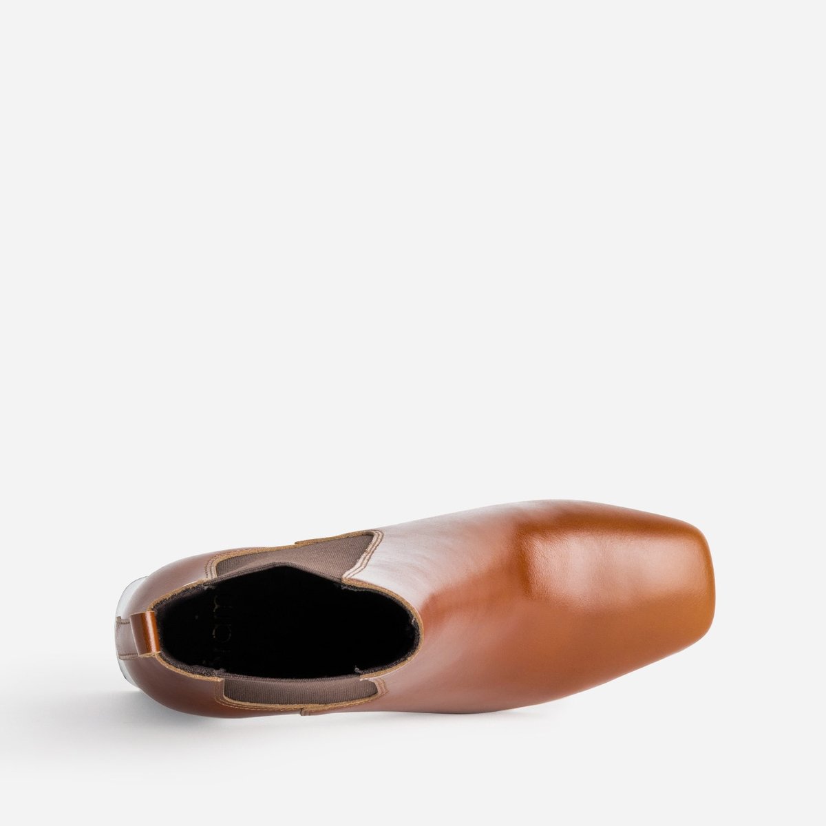 Boots À Talon en cuir NATALIA cognac, ERAM