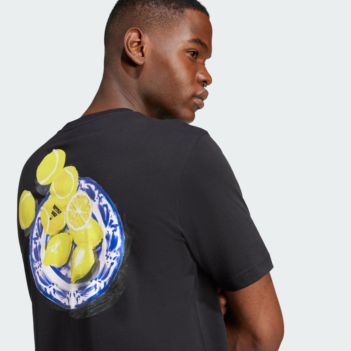 T-shirt graphique Lounge Still Life Lemons black, ADIDAS SPORTSWEAR