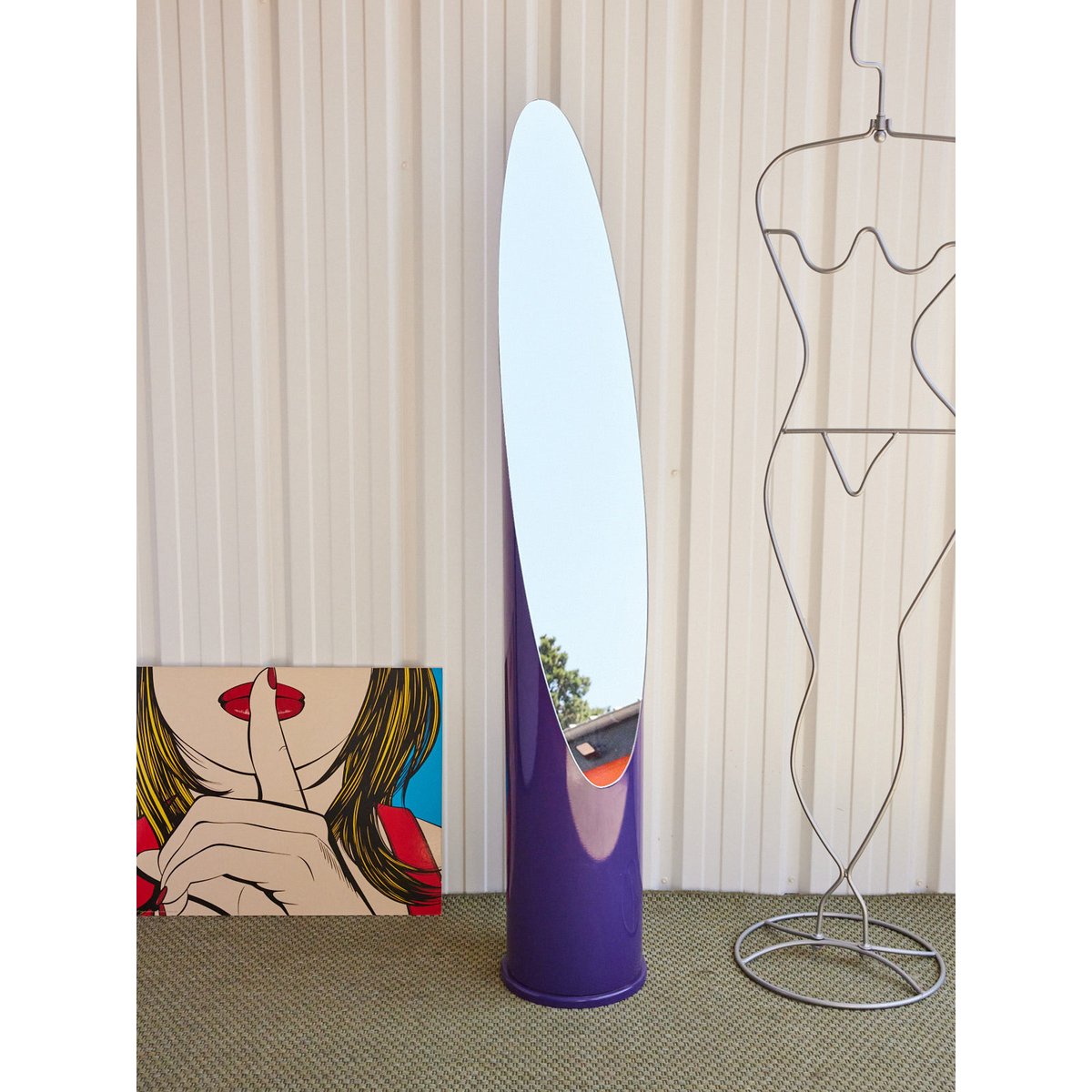 Miroir Lipstick années 70 Igor N°1110 - Bon état miroir, DEBONGOUT