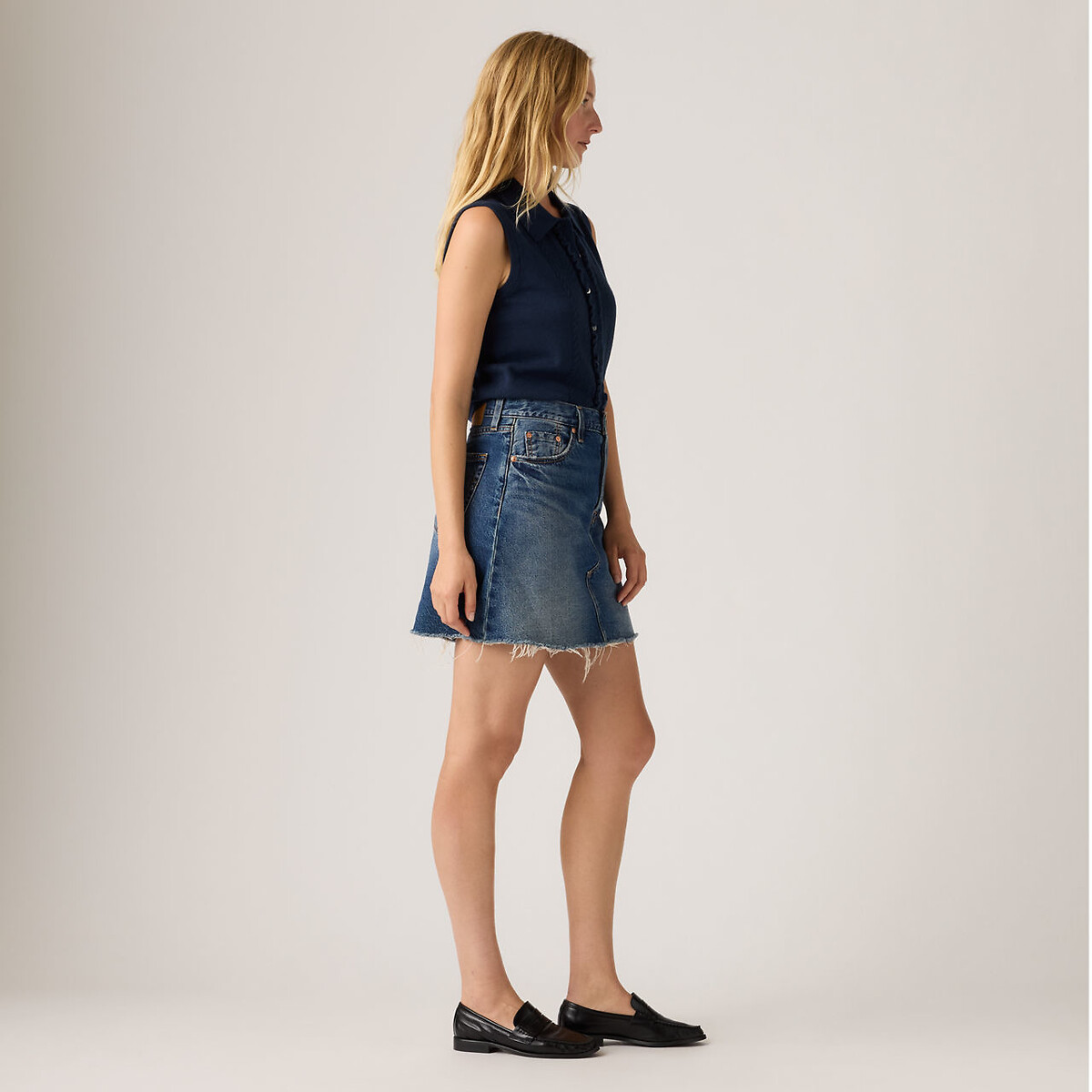 Jupe courte denim free lunch, LEVI'S