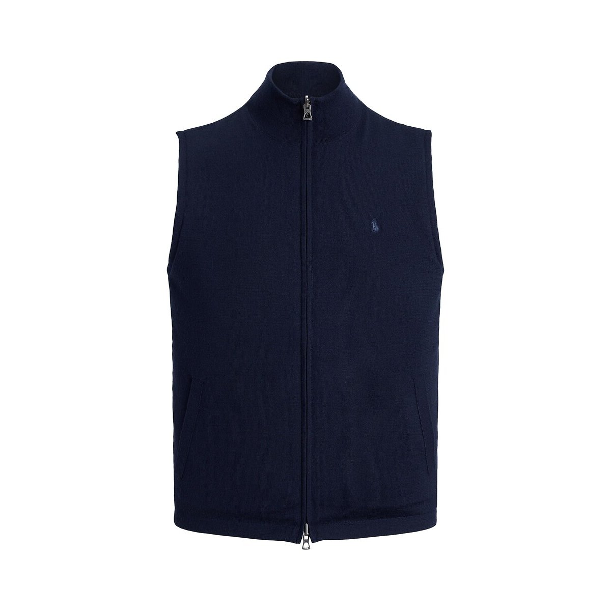 Pull débardeur hybride réversible marine/gris, POLO RALPH LAUREN