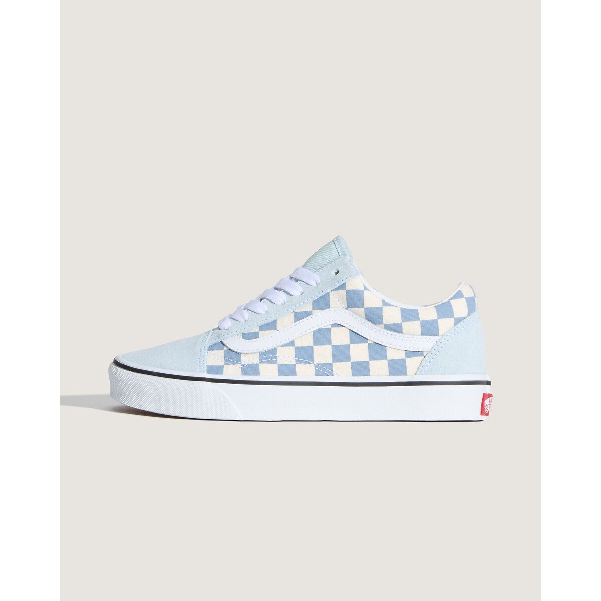 Baskets OLD SKOOL bleu ciel/blanc, VANS