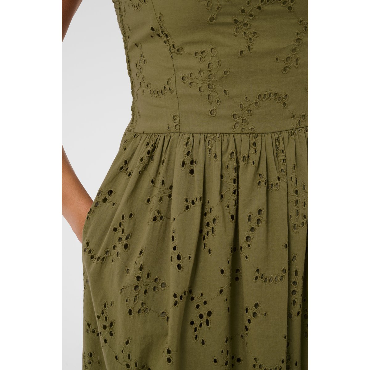 Robe vert aloe, KAFFE