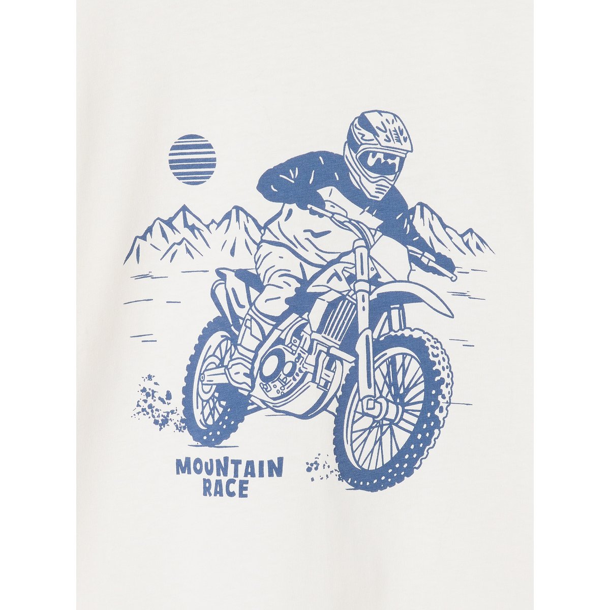 T-shirt manches longues blanc, VERTBAUDET