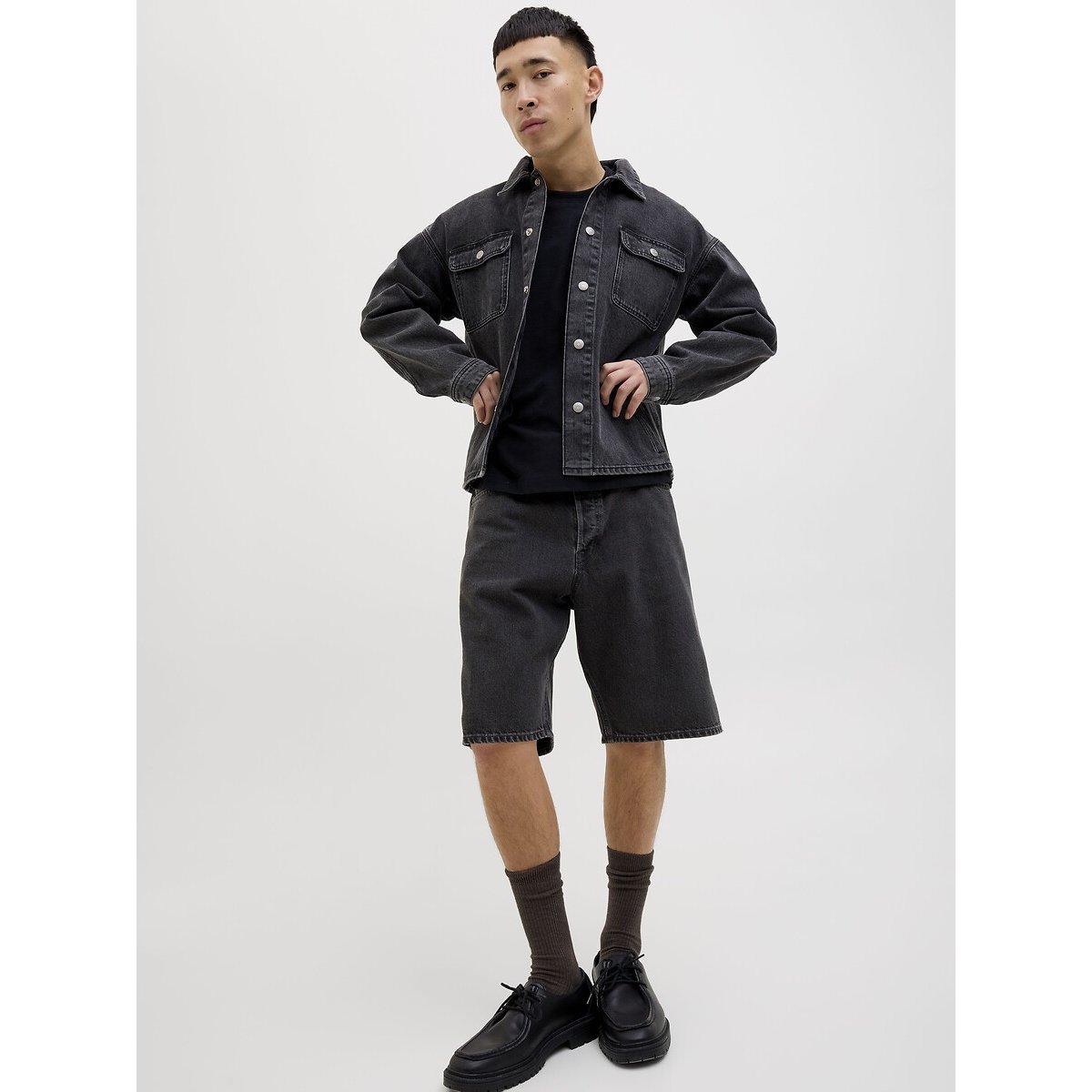 Shorts baggy nero , JACK & JONES