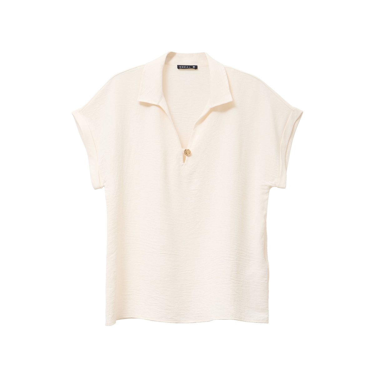Blouse manches courtes ecru, BREAL