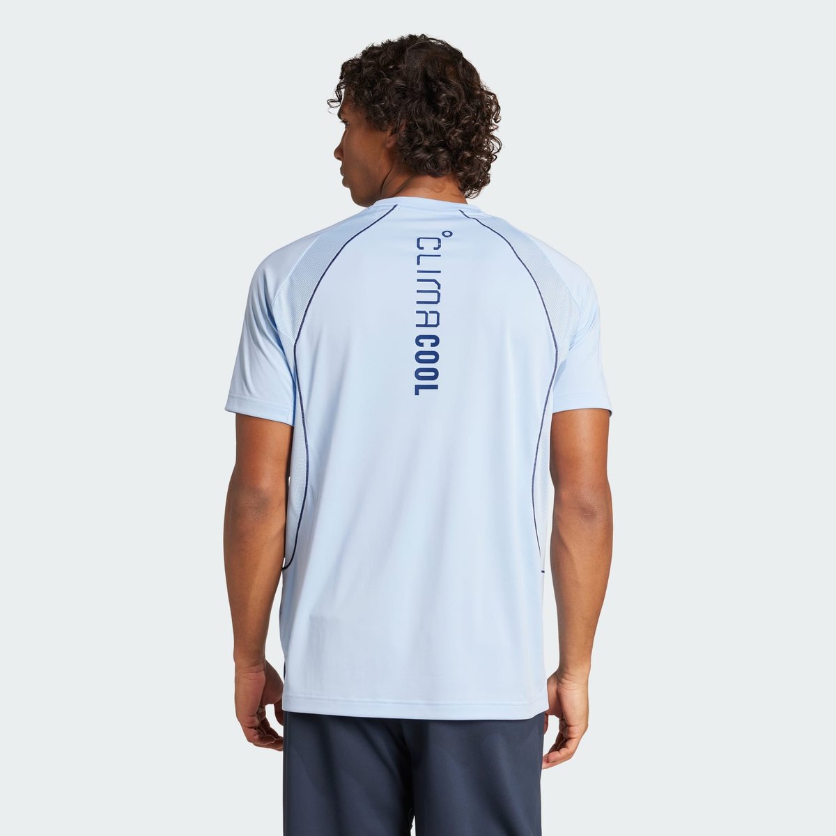 T-Shirt Tech Apparel Climacool T-Shirt Tech Apparel Climacool glow blue, adidas Performance
