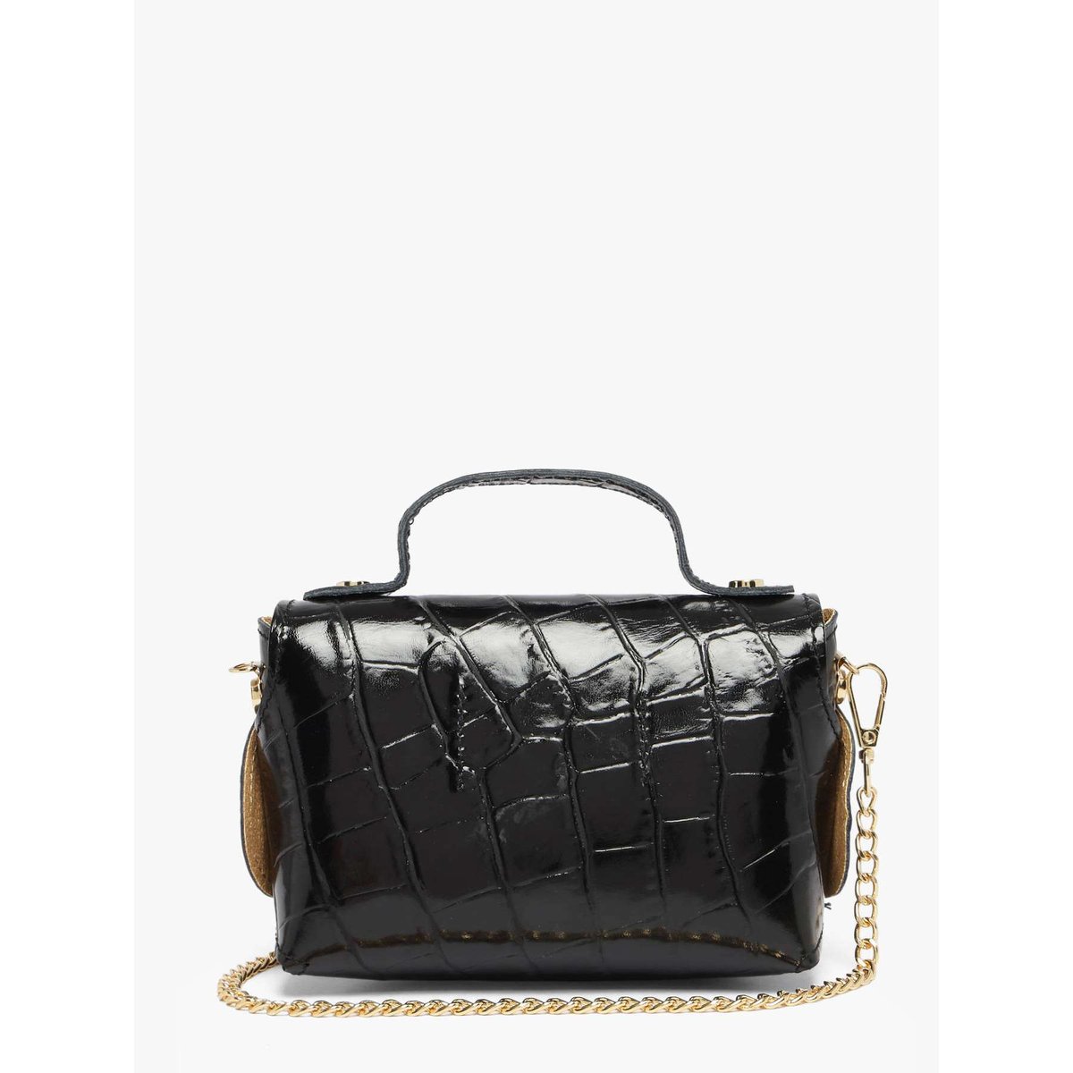 Mini-sac Cocco balo cuir nero, MILANO